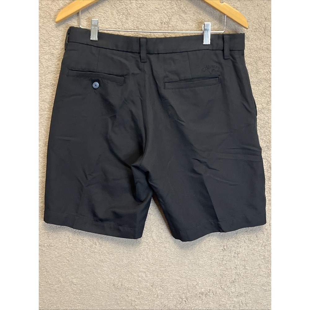 Calloway Shorts Men's Size 32 Golf Black Casual  Stretch Performance Preppy - Picture 5 of 7
